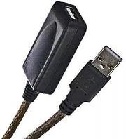 Кабель-удлинитель PREMIER 5-905A, USB A(m) (прямой) - USB 2.0 A (f) (прямой), 10м [5-905a 10.0]