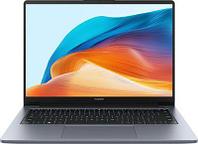 Ноутбук Huawei MateBook D 14 53013XET, 14", 2024, IPS, Intel Core i5 12450H 2ГГц, 8-ядерный, 16ГБ LPDDR4x,