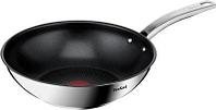 Сковорода ВОК (WOK) Tefal Intuition B8171944, 28см, без крышки, стальной [2100125812]