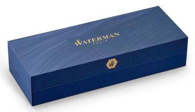 Ручка шариков. Waterman Expert DeLuxe (CW2119256) Metallic Silver RT M чернила син. подар.кор. - фото 3 - id-p224021551