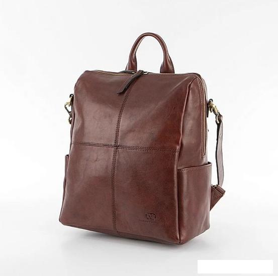 Городской рюкзак Francesco Molinary 513-15818-014-BRW (коричневый) - фото 2 - id-p224271907
