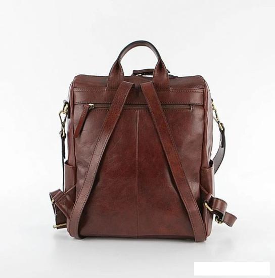 Городской рюкзак Francesco Molinary 513-15818-014-BRW (коричневый) - фото 3 - id-p224271907