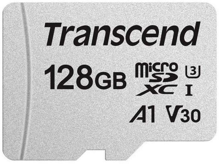 128Gb - Transcend MicroSD 300S UHS-I U1 TS128GUSD300S (Оригинальная!) - фото 1 - id-p224021993