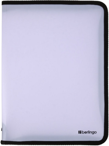 Папка пластиковая на молнии Berlingo Instinct толщина пластика 0,5 мм, лавандовая - фото 2 - id-p224374952