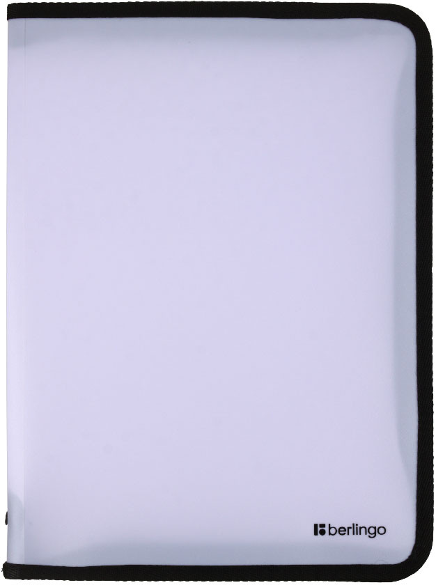 Папка пластиковая на молнии Berlingo Instinct толщина пластика 0,5 мм, лавандовая - фото 3 - id-p224374952