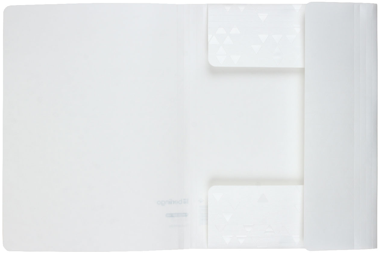 Папка пластиковая на резинке Berlingo DoubleWhite толщина пластика 0,6 мм, белая - фото 1 - id-p224374962