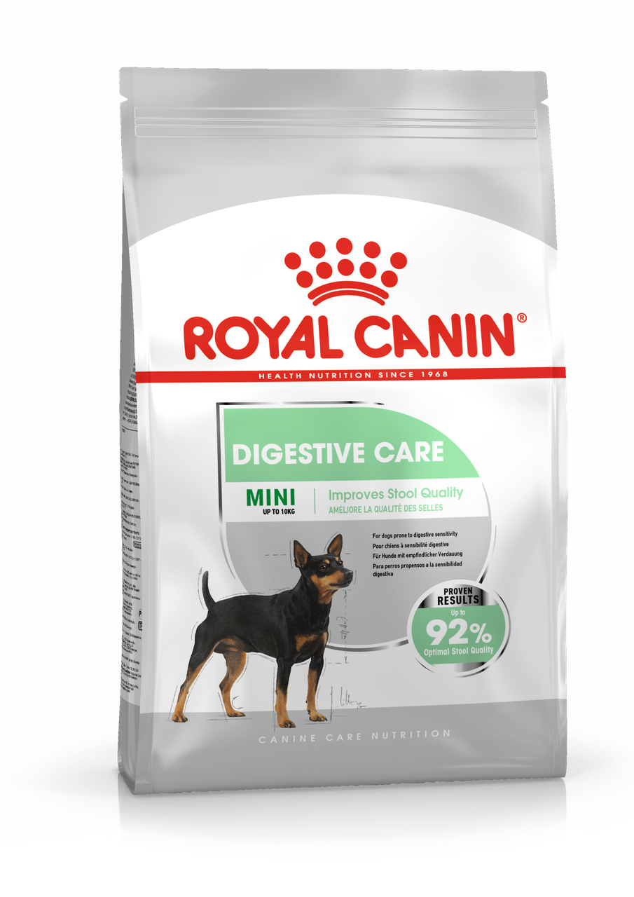 Сухой корм Royal Canin Mini Digestive Care для собак мелких размеров с чувствительным пищеварением 1кг.