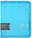 Папка пластиковая на молнии Berlingo Starlight S А5+ толщина пластика 0,6 мм, голубая с рисунком, фото 2