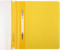 Папка-скоросшиватель пластиковая А5 «Стамм.» толщина пластика 0,18 мм, желтая