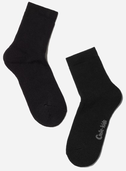 Носки детские махровые Sof-Tiki размер 18, черные - фото 2 - id-p224375011