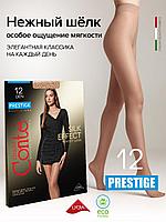 Колготки женские с эффектом "нежный шелк" PRESTIGE 12 Lycra® цвета bronz