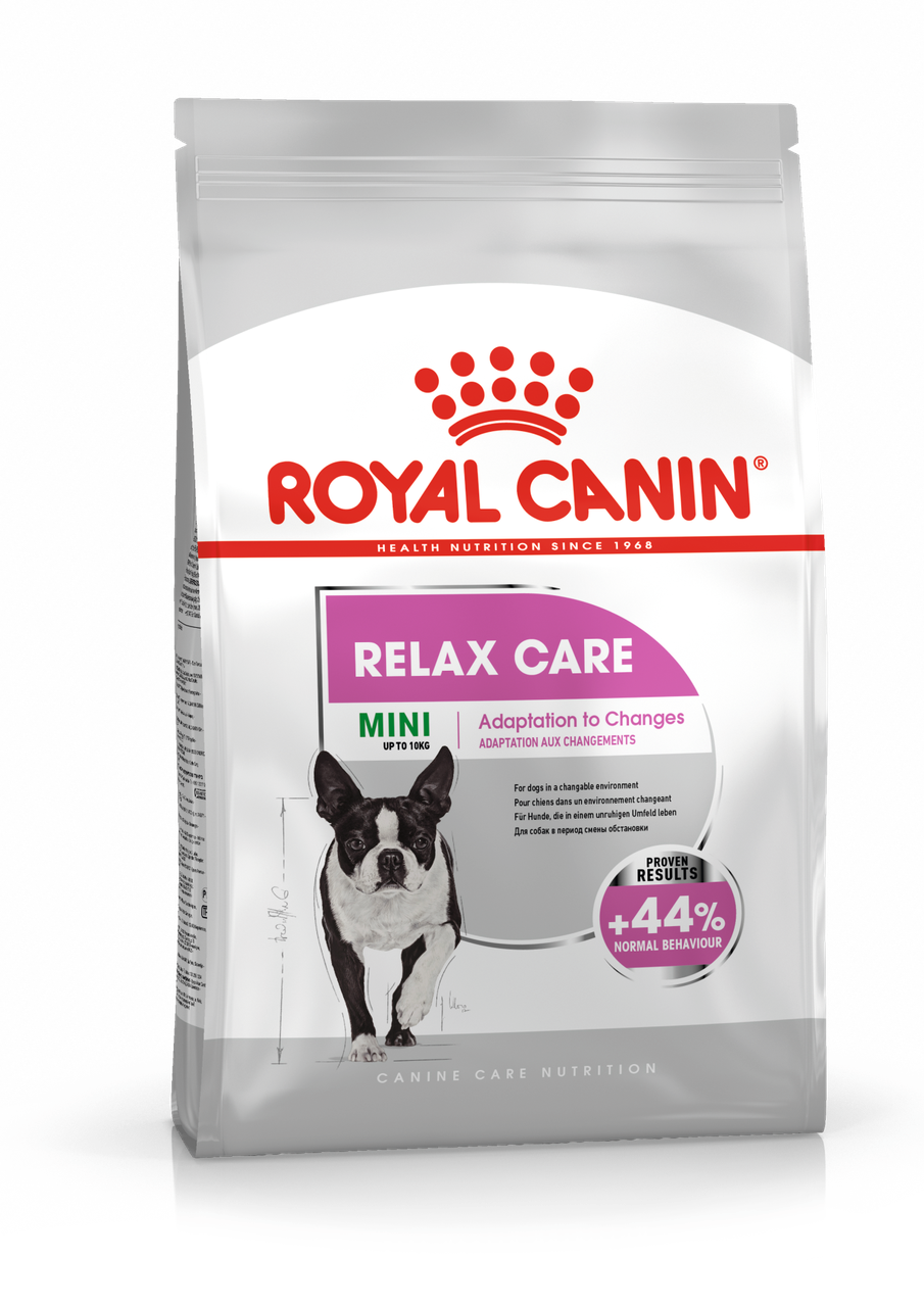 Royal Canin Mini Relax Care сухой корм для взрослых и стареющих собак мелких размеров, 1кг., (Франция) - фото 1 - id-p224377501