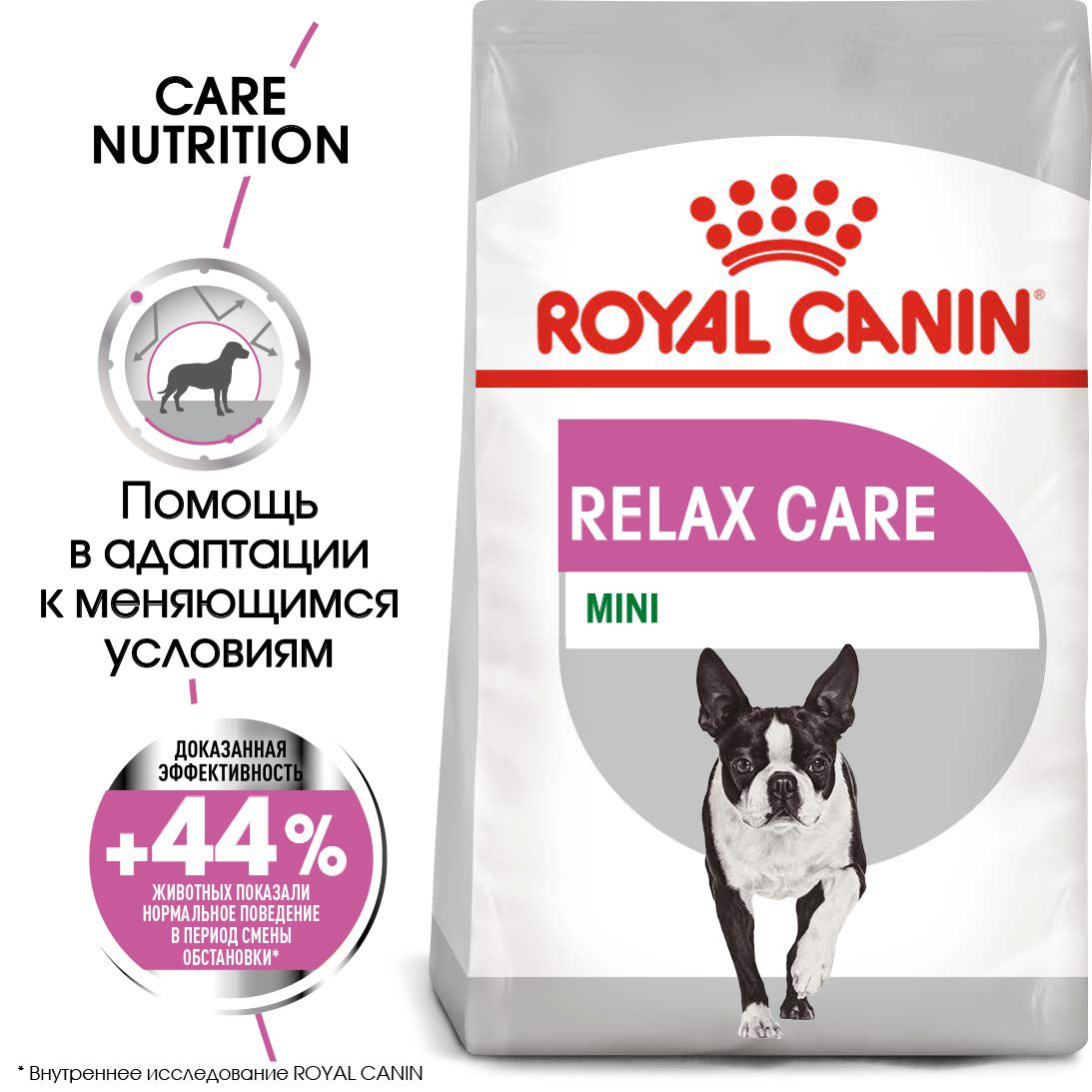 Royal Canin Mini Relax Care сухой корм для взрослых и стареющих собак мелких размеров, 3кг., (Франция) - фото 2 - id-p224377550