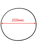 Уплотнитель крышки мотопомпы LT 20CX.