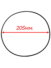 Уплотнитель крышки мотопомпы LT 20CX.