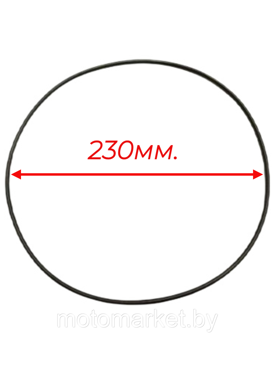 Уплотнитель крышки мотопомпы LT 30 (230мм)