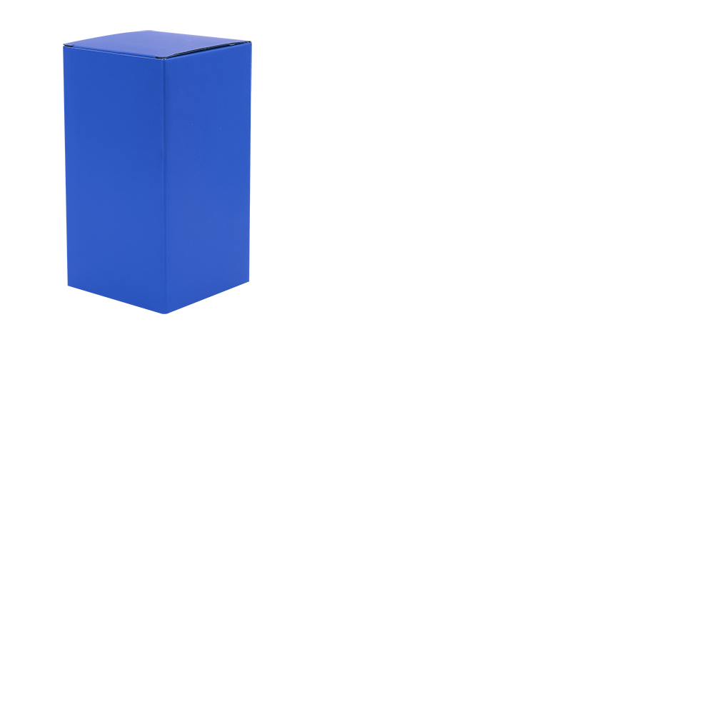Коробка глянцевая для термокружки Surprise, синяя - фото 1 - id-p224378027