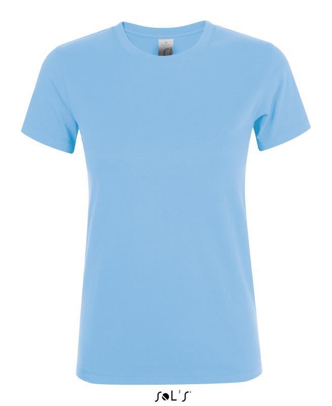 Фуфайка (футболка) REGENT женская,Голубой М - фото 1 - id-p224385024
