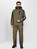 Костюм деми HUNTSMAN Орегон 0°C цвет Хаки/Серый ткань Breathable, фото 1