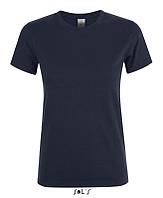 Фуфайка (футболка) REGENT женская,Темно-синий S