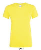 Фуфайка (футболка) REGENT женская,Лимонный XL