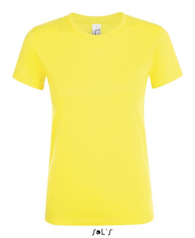 Фуфайка (футболка) REGENT женская,Лимонный S - фото 1 - id-p224385053