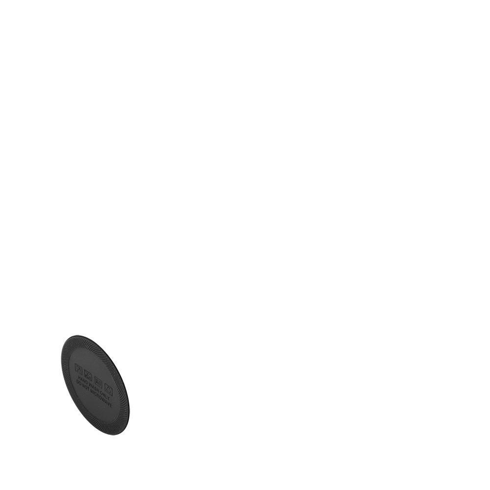 Накладка силиконовая для термокружки Surprise, черный - фото 1 - id-p224378109