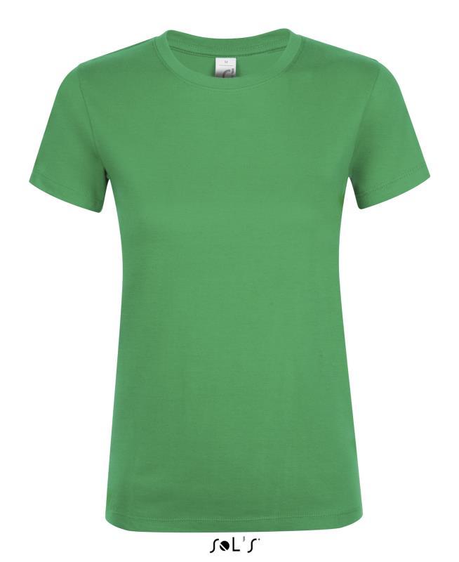 Фуфайка (футболка) REGENT женская,Ярко-зелёный XL - фото 1 - id-p224385057