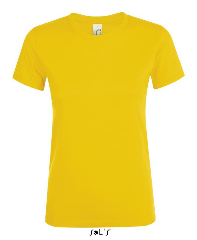 Фуфайка (футболка) REGENT женская,Жёлтый М - фото 1 - id-p224385069