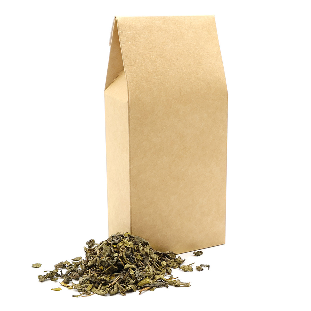 Чай зеленый листовой фас 70 гр в упаковке - фото 1 - id-p224378140