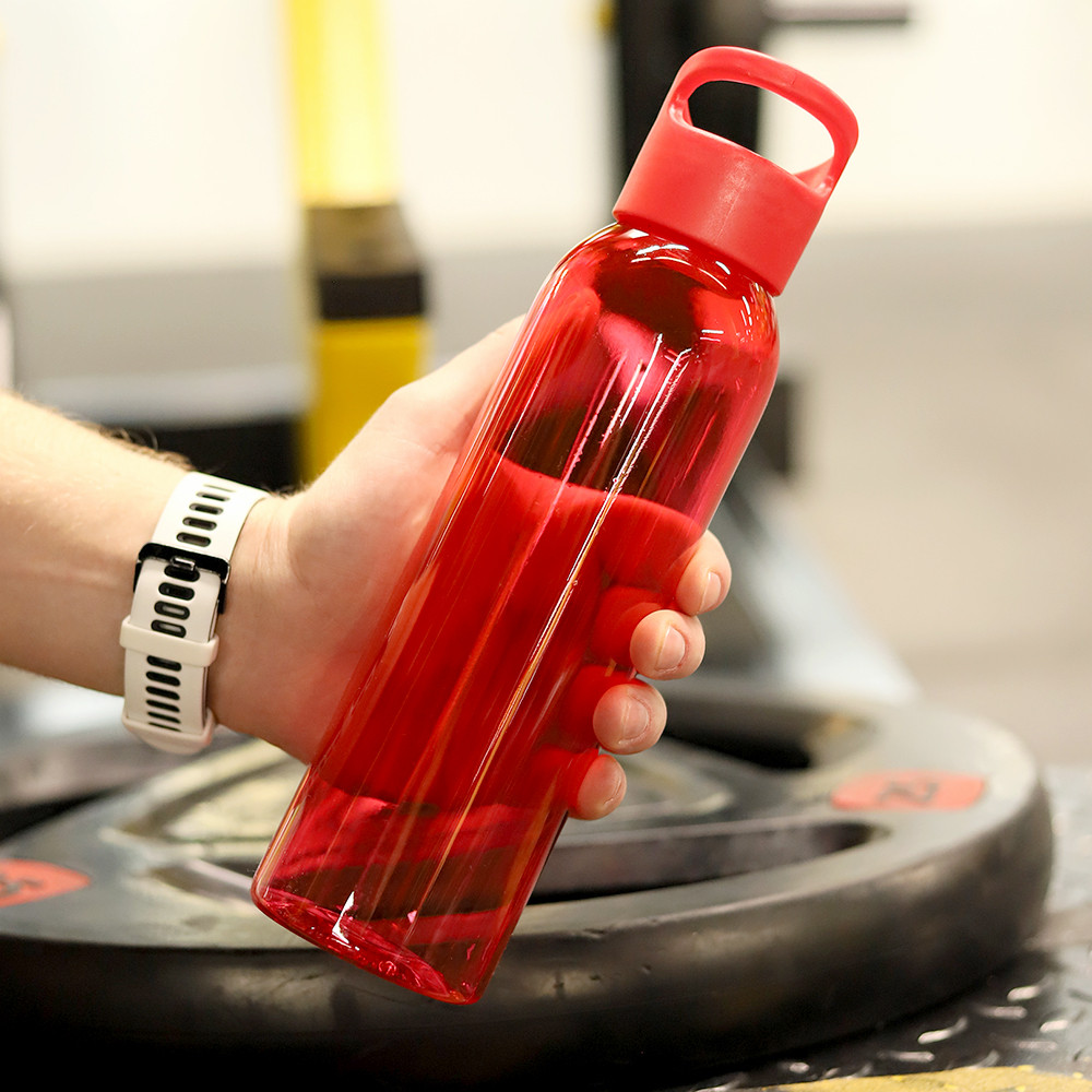 Бутылка пластиковая для воды Sportes, красная - фото 3 - id-p224386088