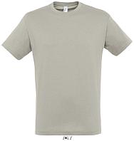 Фуфайка (футболка) REGENT мужская,Светло-серый XL