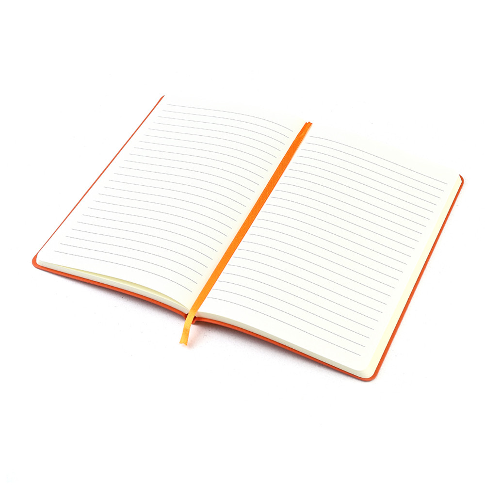 Блокнот A5 "Molto" c линованными страницами, оранжевый - фото 2 - id-p224386117