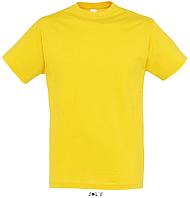 Фуфайка (футболка) REGENT мужская,Жёлтый XS