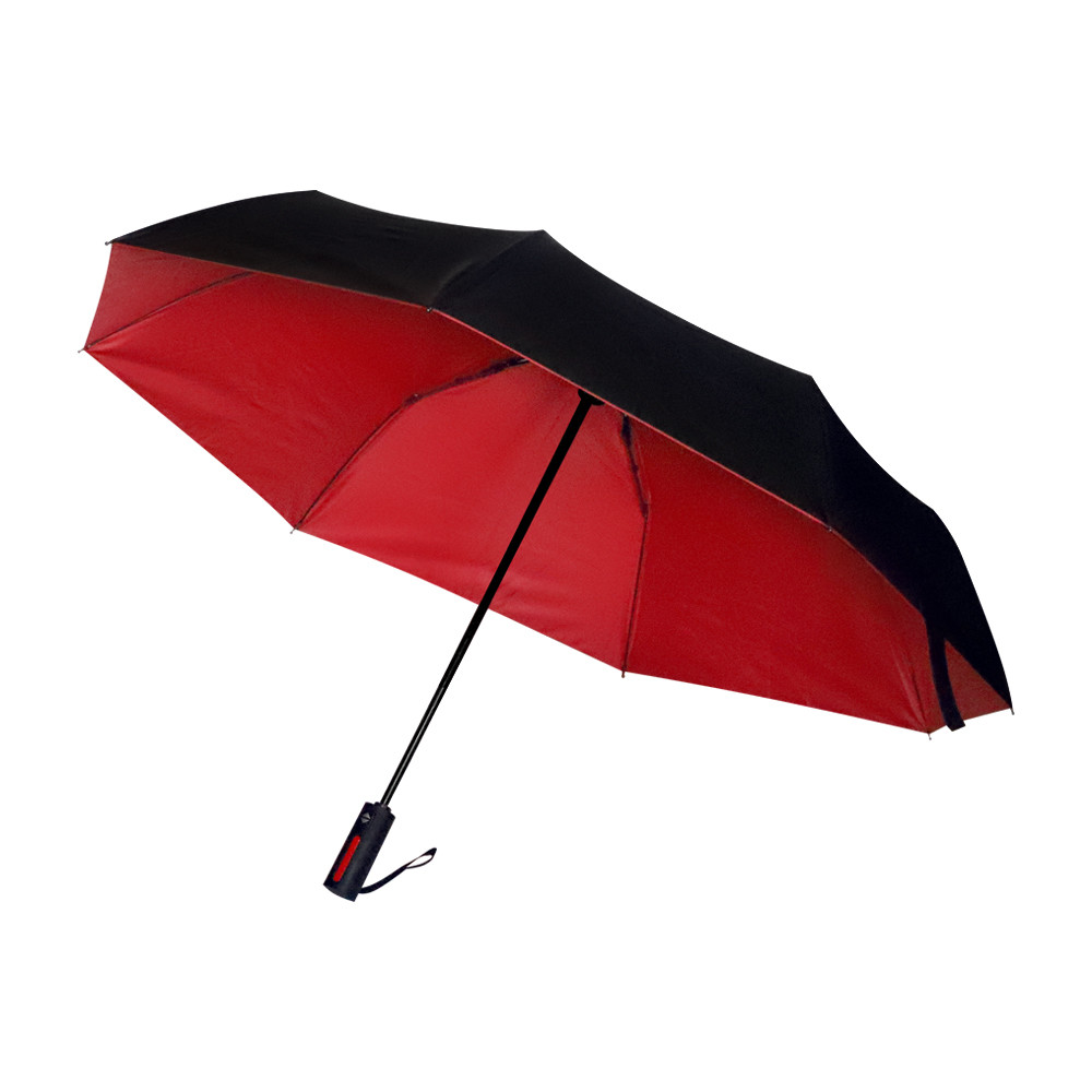 Автоматический противоштормовой складной зонт Sherp, красный - фото 3 - id-p224386155