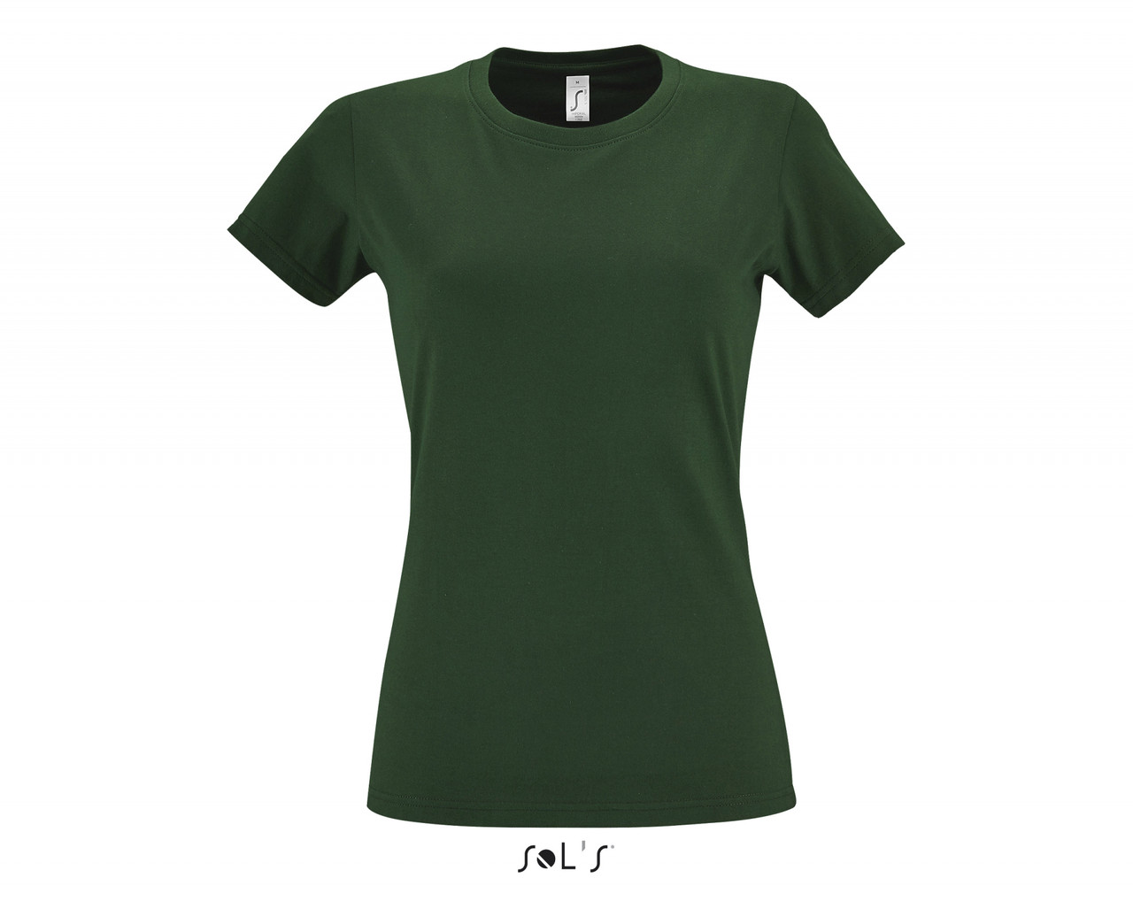 Фуфайка (футболка) IMPERIAL женская,Темно-зеленый XL - фото 1 - id-p224385178