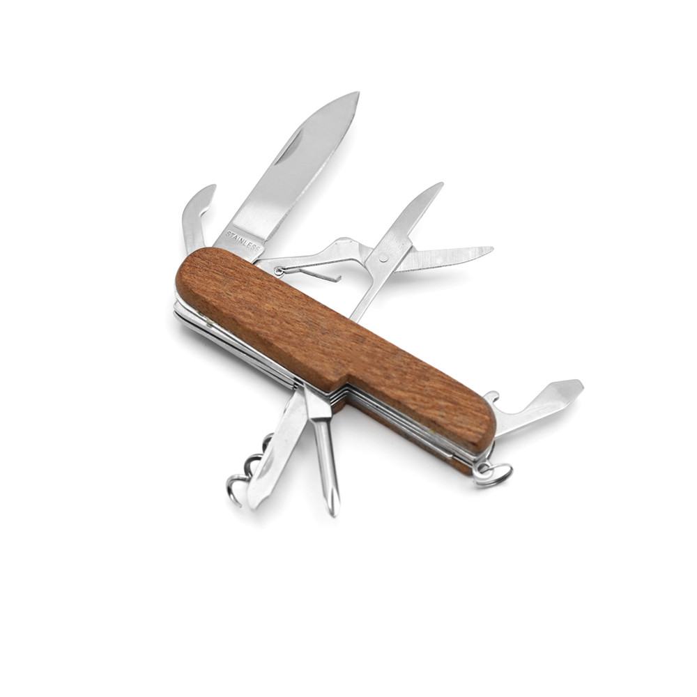 Нож многофункциональный Брауншвейг, коричневый - фото 1 - id-p224386162