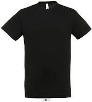 Фуфайка (футболка) REGENT мужская,Глубокий черный 3XL