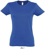 Фуфайка (футболка) IMPERIAL женская,Ярко-синий S