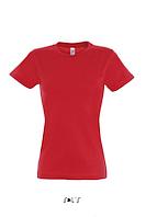 Фуфайка (футболка) IMPERIAL женская,Красный XXL