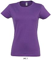 Фуфайка (футболка) IMPERIAL женская,Светло-фиолетовый XXL