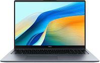 Ноутбук Huawei MateBook D 16 53013YLY, 16", 2024, IPS, Intel Core i5 12450H 2ГГц, 8-ядерный, 16ГБ 1ТБ SSD,