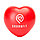 Сердечко антистресс BIKU, Красный, фото 3