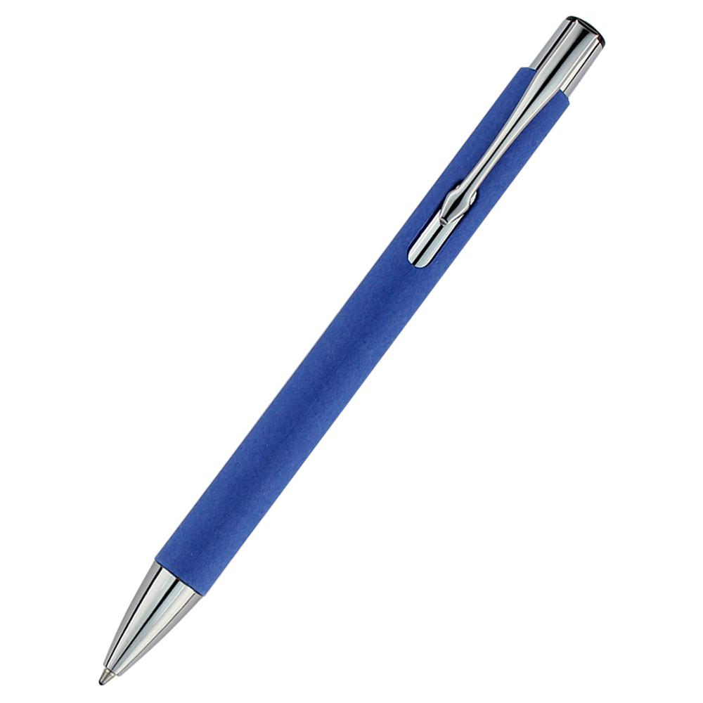 Ручка "Ньюлина" с корпусом из бумаги, синий - фото 2 - id-p224379345