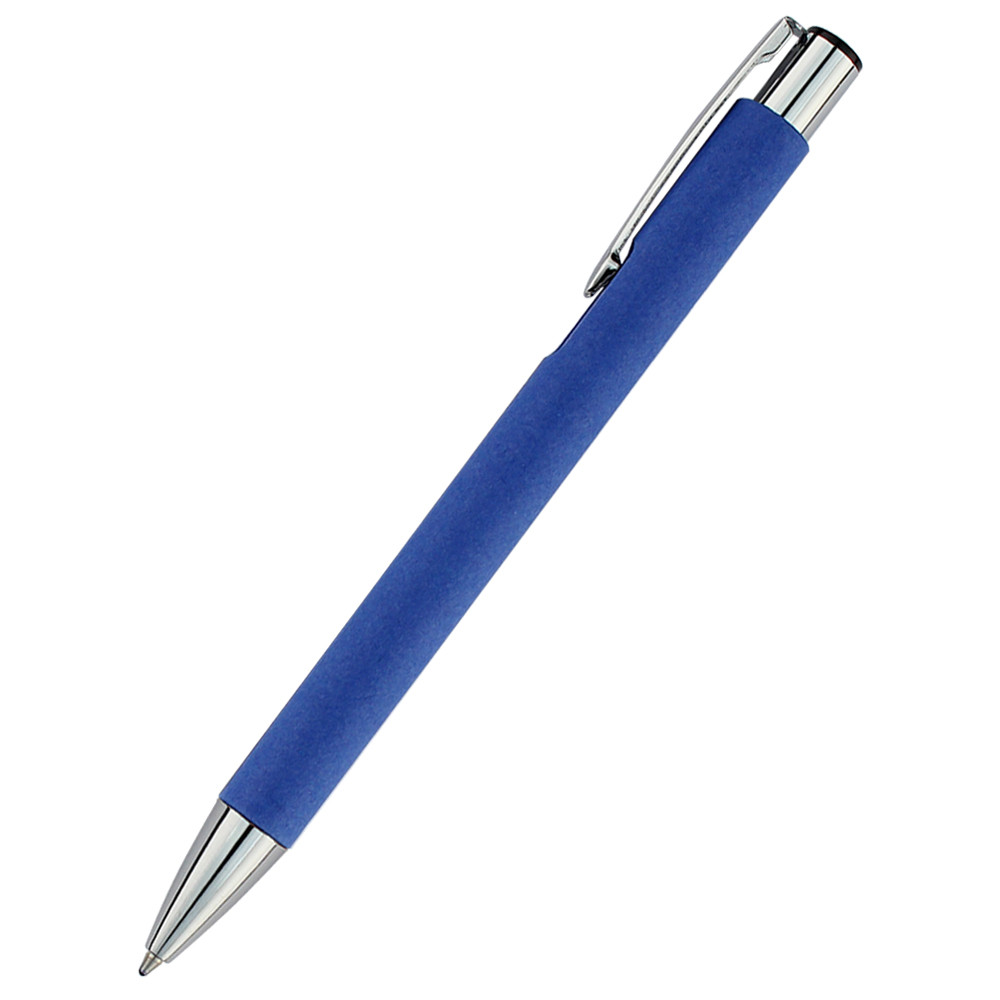 Ручка "Ньюлина" с корпусом из бумаги, синий - фото 3 - id-p224379345