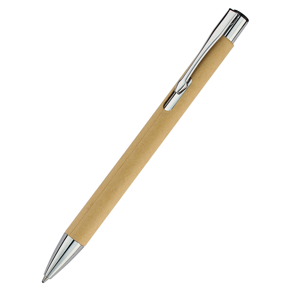 Ручка "Ньюлина" с корпусом из бумаги, бежевый - фото 1 - id-p224379347