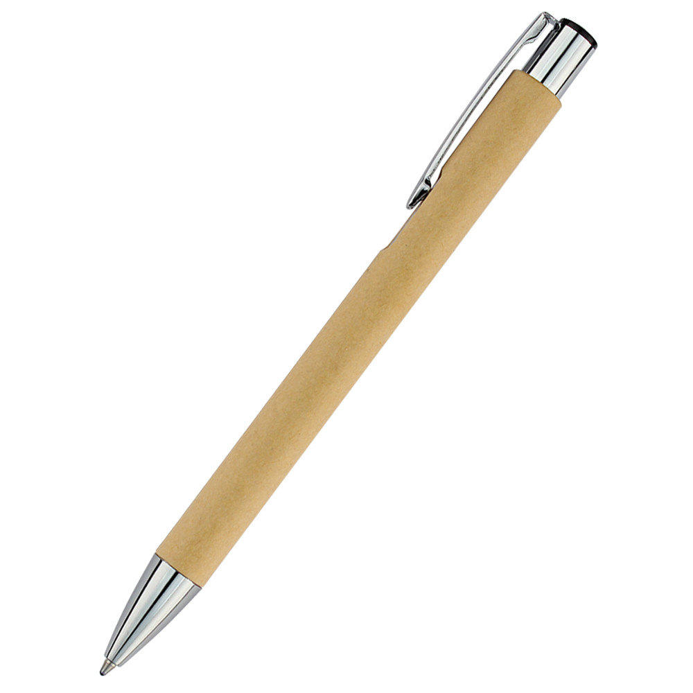 Ручка "Ньюлина" с корпусом из бумаги, бежевый - фото 3 - id-p224379347