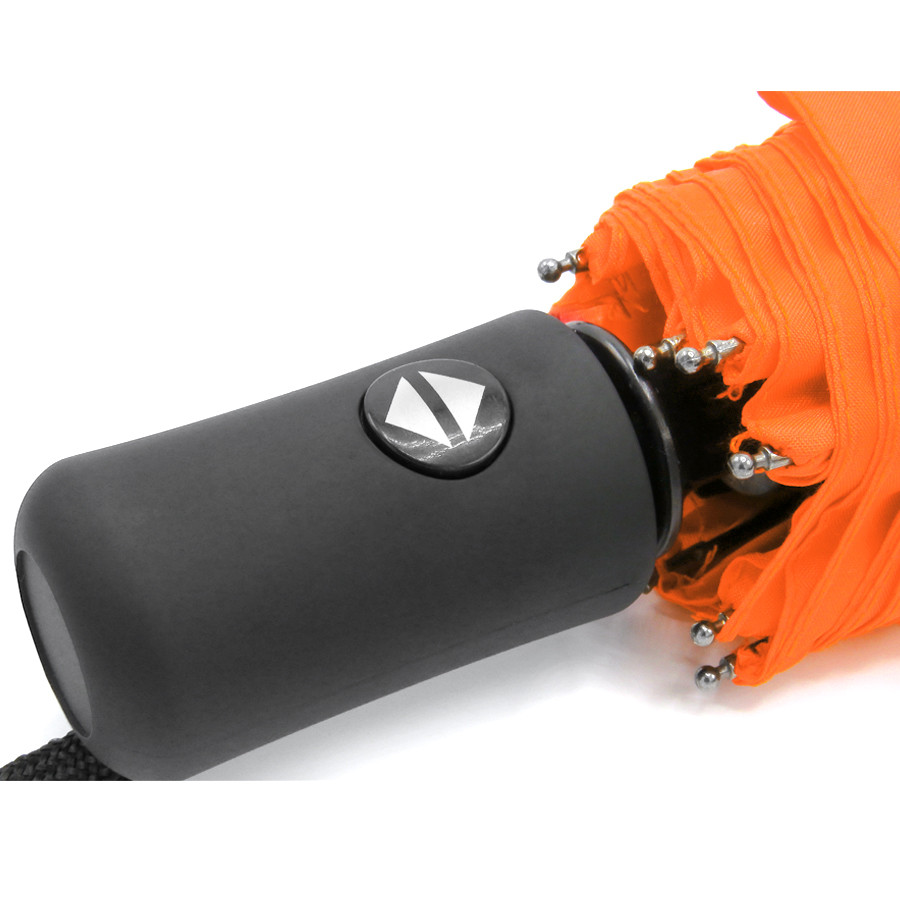 Автоматический противоштормовой зонт Vortex, оранжевый - фото 3 - id-p224386326