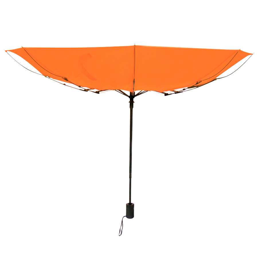 Автоматический противоштормовой зонт Vortex, оранжевый - фото 4 - id-p224386326