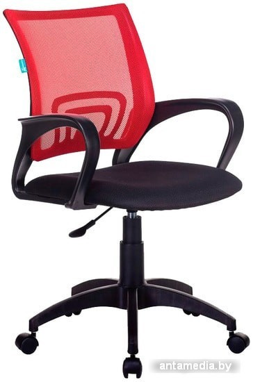 Кресло Бюрократ CH-695NLT (черный/красный) - фото 1 - id-p224388057